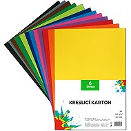 Stepa Drawing board A4/60pcs/180g mix 12 colours - Colour Paper