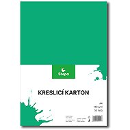 STEPA drawing board A4, 50 sheets, 180g/m2, dark green - Colour Paper