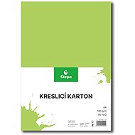 STEPA drawing board A4, 50 sheets, 180g/m2, light green - Colour Paper