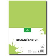 STEPA drawing board A3, 50 sheets, 180g/m2, light green - Colour Paper