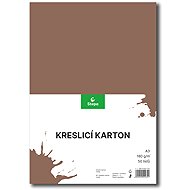 STEPA drawing board A3, 50 sheets, 180g/m2, brown - Colour Paper
