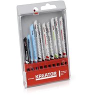 KREATOR 10 pcs of BD saw blades combined use KRT045090 - Saw Blade Set