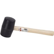 KREATOR Rubber Mallet Black 900g - Wooden Handle - Mallet