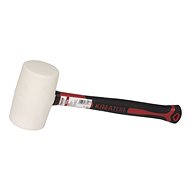 Kreator KRT904105 Rubber mallet, white, fibreglass handle 700 g - Mallet