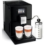 KRUPS EA873810 Intuition Preference Black mit Milchbehälter - Kaffeevollautomat