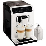 KRUPS EA891C10 + XS6000 EVIDENCE METAL CHROME tejtartóval - Automata kávéfőző