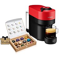 NESPRESSO KRUPS Vertuo Pop Spicy Red XN920510 - Kapsel-Kaffeemaschine