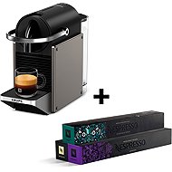 NESPRESSO Krups Pixie Titan XN306T10P set - Coffee Pod Machine