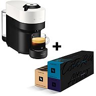 NESPRESSO Krups Vertuo Pop Coconut White XN920110P set - Coffee Pod Machine