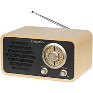 Kruger&Matz KM00828, Retro, brown - Radio
