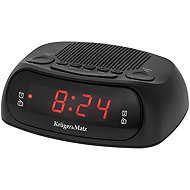 Kruger&Matz KM0824 LED, 2 × AAA 1.5 V, black - Radio Alarm Clock