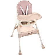 Kruzzel 12058 dining chair 3in1 pink - High Chair