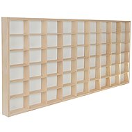 Kruzzel 26969 Wooden doll shelf for 54 pieces - Shelf Board