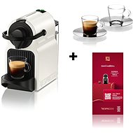 NESPRESSO KRUPS Inissia White XN1001 dárkový set - Coffee Pod Machine