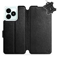 Kožené Mobiwear flip pro Realme C51 - Černé - L_BLS - Phone Case