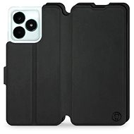Mobiwear Soft Touch flip pro Realme C51 - Černé - Phone Case