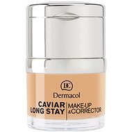 DERMACOL Caviar Long Stay Make-Up & Corrector Nude 30 ml - Alapozó