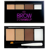 Makeup Revolution I Love Makeup Brow Kit Fairest of Them All - Light - Cosmetic Palette