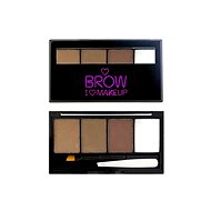 Makeup Revolution I Love Makeup Brow Kit I Woke up this groomed - Medium - Cosmetic Palette