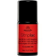 ALESSANDRO Striplac Peel Off UV / LED Nail Polish 12 Classic Red 8 ml - Nail Polish