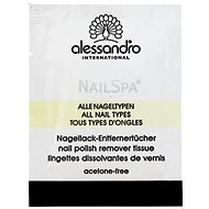 ALESSANDRO NailSpa Nail Polish Remover Tissue 10Pcs - Odlakovač na nechty