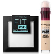 MAYBELLINE NEW YORK Instant Anti-Age Eraser, Fit Me Matte+Poreless Set - Cosmetic Set
