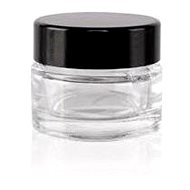 EKOKOZA Glass cup, 5ml, black cap - Cosmetic Container
