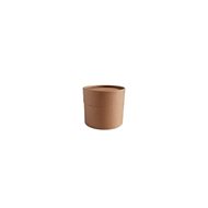 EKOKOZA Paper packaging with wax coating, kraft, 100ml - Cosmetic Container