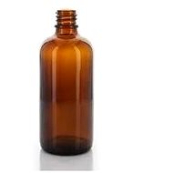 EKOKOZA Glass bottle, 100ml without cap - Cosmetic Container