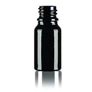 EKOKOZA Glass bottle, Black, 10ml - Cosmetic Container