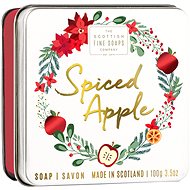 SCOTTISH FINE SOAPS Soap in a Tin - Spiced Apple, 100g - Cosmetic Gift Set
