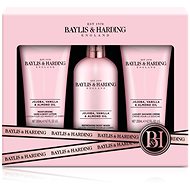 BAYLIS &amp; HARDING Body care set - Jojoba, Vanilla &amp; Almond oil 3 × 200 ml - Cosmetic Gift Set
