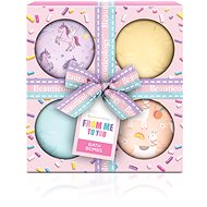 BAYLIS & HARDING Set of 4 sparkling bath bombs - Sugar decoration - Cosmetic Gift Set