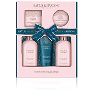 BAYLIS & HARDING Body Care Set 5pcs - Jojoba, Vanilla & Almond Oil - Cosmetic Gift Set
