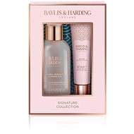 BAYLIS & HARDING Set with body fragrance and lip balm, 2 pcs - Jojoba, vanilla & almond oil - Cosmetic Gift Set