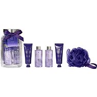 GRACE COLE Gift set for bath in glass box - Lavender, 5pcs - Cosmetic Gift Set
