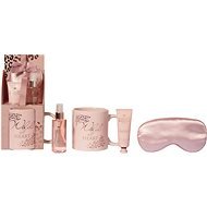 GRACE COLE Body care gift set with mug - Vanilla & Almond, 4pcs - Cosmetic Gift Set