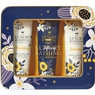 GRACE COLE Gift set of hand and body cream in a tin - Wolf Poppy & Pomelo, 3pcs - Cosmetic Gift Set