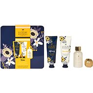 GRACE COLE Mini bath gift set in tin box - Poppy & Pomelo, 4pcs - Cosmetic Gift Set