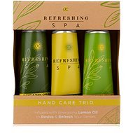 ACCENTRA Refreshing Spa Kézápoló szett 3 × kézkrém - Kozmetikai ajándékcsomag