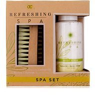ACCENTRA Refreshing Spa wellness set s kartáčkem - Cosmetic Gift Set