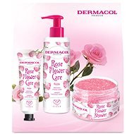 DERMACOL Rose Flower Set 480ml - Kozmetikai ajándékcsomag