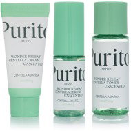 PURITO Wonder Releaf Centella Unscented Mini Kit 60 ml - Cosmetic Gift Set