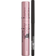 MAYBELLINE NEW YORK Lash Sensational Sky High Mascara 7.2 ml + Lasting Drama Black Out 3.7 g - Cosmetic Set