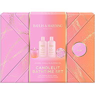 BAYLIS & HARDING candle set Jojoba, Vanilla & Almond Oil 650 ml - Cosmetic Gift Set