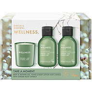 BAYLIS & HARDING candle set ginger, lime & basil 200 ml - Cosmetic Gift Set