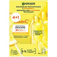 GARNIER Brightening Pack textile masks 4+1 pcs - Cosmetic Set