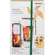 KORRES Pomegranate Grove Renewing Body Cleanser + Body Smoothing Milk 450 ml - Cosmetic Gift Set