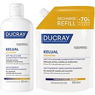 DUCRAY Kelual Squanorm Moisturizing Shampoo for Dry Dandruff Set 800 ml - Haircare Set