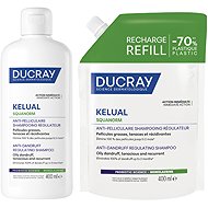 DUCRAY Kelual Squanorm Regulating Shampoo for oily dandruff Set 800 ml - Haircare Set